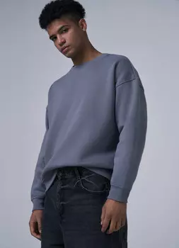 Базовый свитшот, Серый