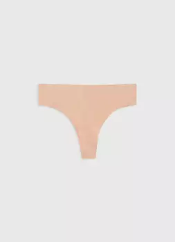 Бесшовные танга, Бежевый