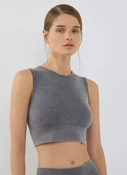 Бесшовный топ, Серый
