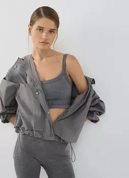 Бесшовный топ, Серый