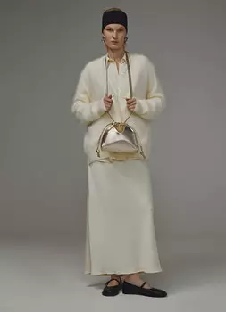 Блестящая сумка кросс-боди, Золотой