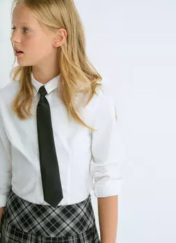 Блузка для девочек, Белый