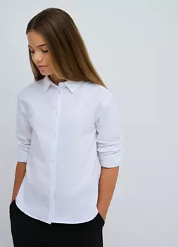 Блузка для девочек, Белый