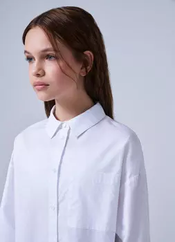 Блузка для девочек, Белый