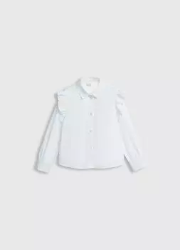 Блузка для девочек, Белый