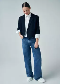 Блузка для девочек, Белый