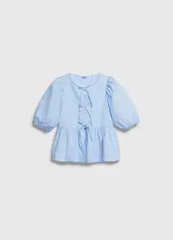Блузка для девочек, Голубой