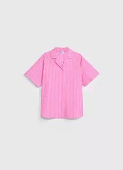 Рубашка с коротким рукавом для девочек, Розовый