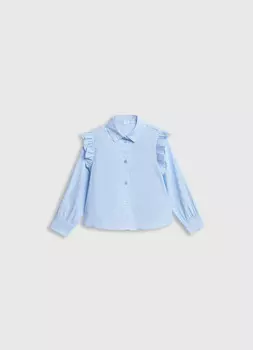 Блузка для девочек, Синий