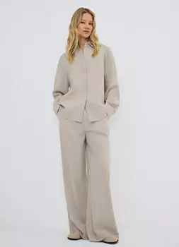 Блузка из модала, Бежевый