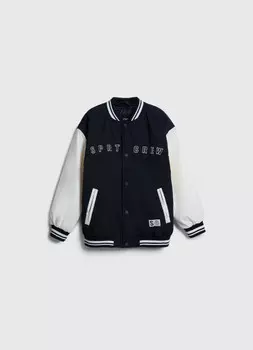 Бомбер для мальчиков, Черный