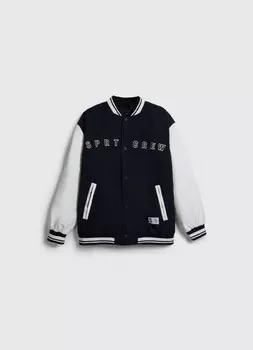 Бомбер для мальчиков, Черный