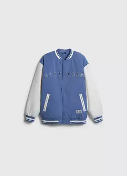Бомбер для мальчиков, Синий
