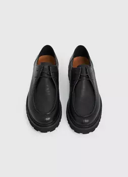 Ботинки из натуральной кожи, Черный