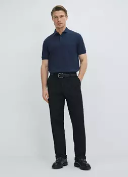 Брюки-чиносы из твила, Черный