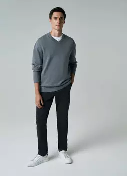 Брюки-чиносы, Серый