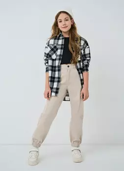 Брюки для девочек, Бежевый