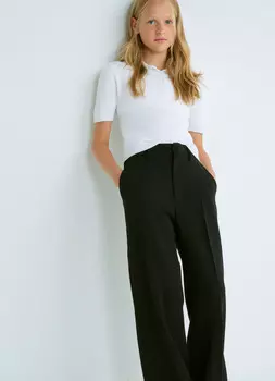 Брюки для девочек, Черный