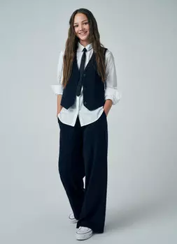 Брюки для девочек, Синий