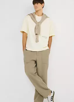 Брюки из канваса, Бежевый