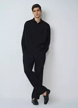 Брюки из вискозы, Черный