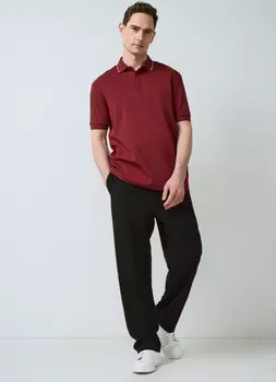 Брюки из поливискозы, Черный