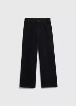 Брюки из вельвета для мальчиков, Черный