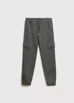 Брюки карго для мальчиков, Зеленый