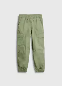 Брюки карго для мальчиков, Зеленый