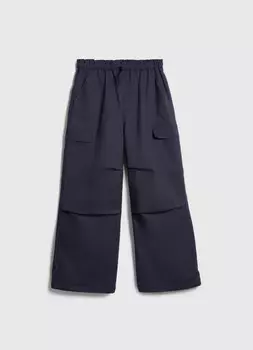 Брюки-парашюты для девочек, Серый