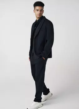 Брюки, Синий