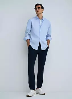 Брюки Slim, Синий