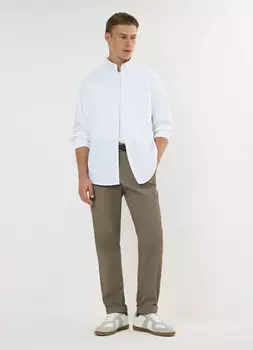 Брюки со съёмным ремнём, Коричневый