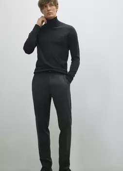 Брюки со стрелками, Серый