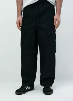 Брюки-трансформеры с карго-карманами, Черный