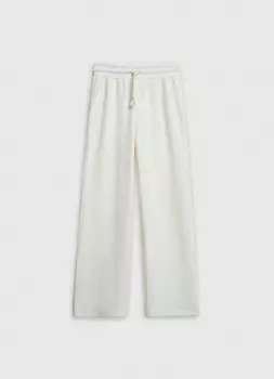 Брюки трикотажные для девочек, Бежевый