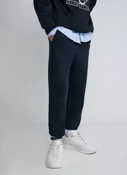 Брюки трикотажные для мальчиков, Синий