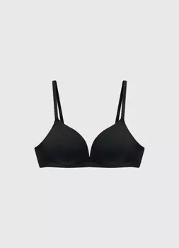 Бюстгальтер с формованными чашками, Черный