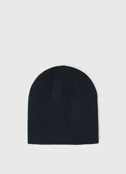 Двусторонняя шапка, Синий