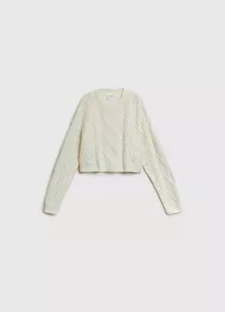 Джемпер для девочек, Белый