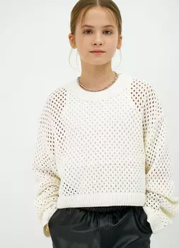 Джемпер для девочек, Белый