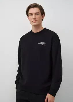 Джемпер с вышивкой, Черный