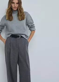 Джемпер свободного силуэта, Серый