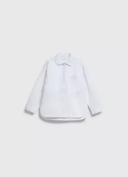 Джинсовая рубашка для девочек, Бежевый