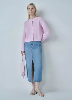 Джинсовая юбка, Синий