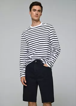 Джинсовые шорты, Черный