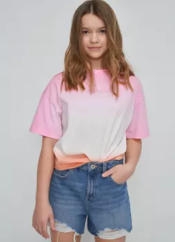 Джинсовые шорты для девочек, Синий