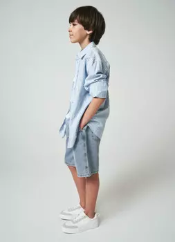 Джинсовые шорты для мальчиков, Голубой