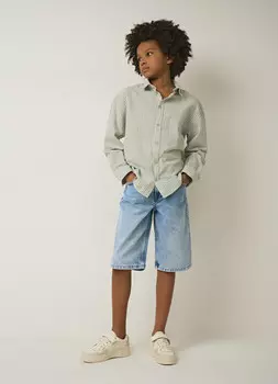 Джинсовые шорты для мальчиков, Голубой