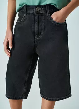 Джинсовые шорты для мальчиков, Серый